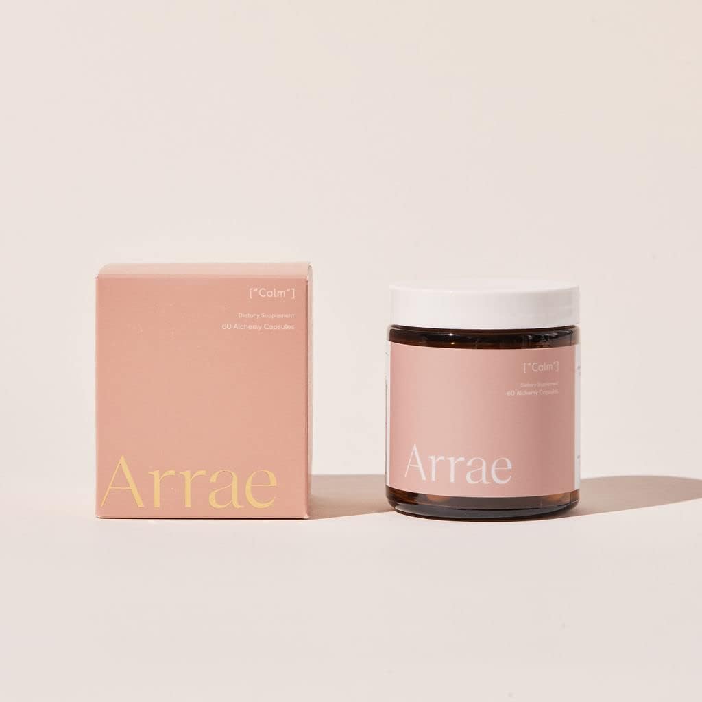 Arrae Calm Capsules 60 count packaging details