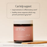 Arrae Calm Capsules 60 count with ingredients list