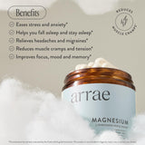 Arrae Magnesium Supplement 272g capsule close-up