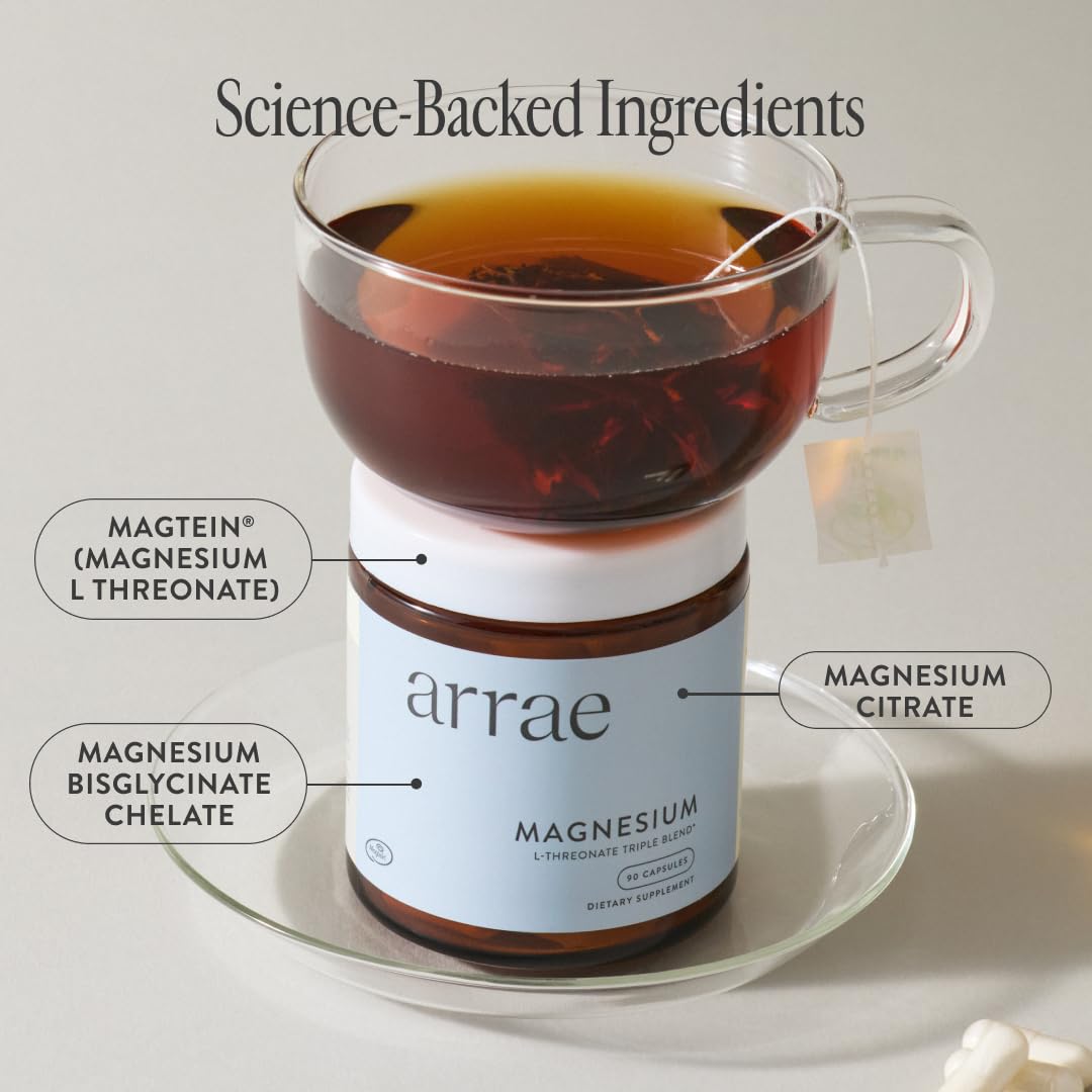 Arrae Magnesium Supplement 272g packaging details