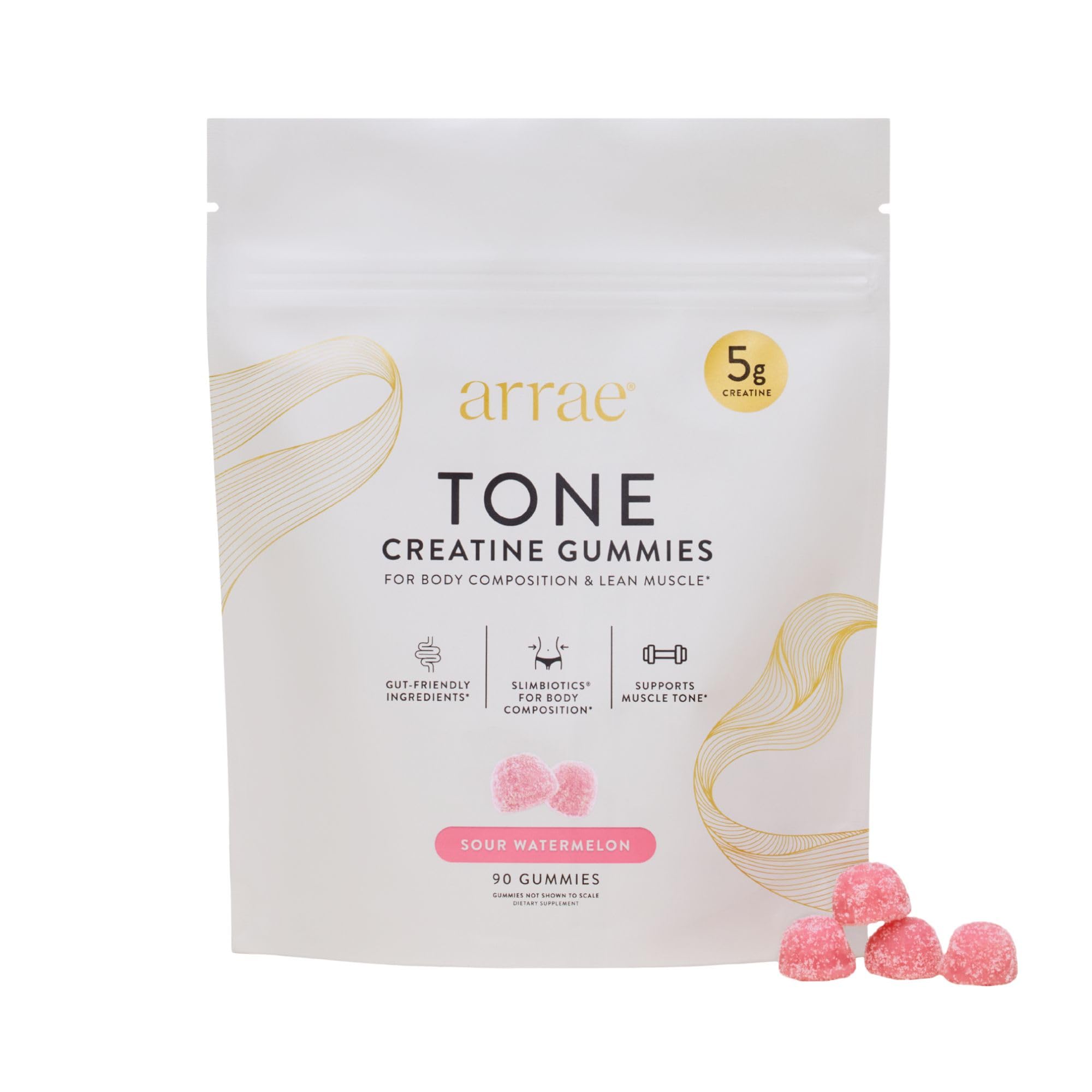 Arrae Tone Creatine Gummies front packaging view