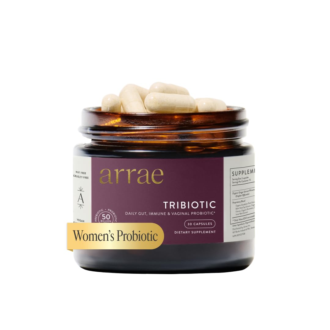 Arrae Tribiotic Prebiotic Supplement 127g front view