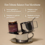 Arrae Tribiotic Prebiotic Supplement 127g side view