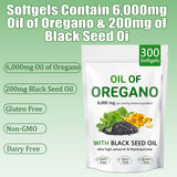ARSYCHLL Oregano Oil Softgels with black seed oil