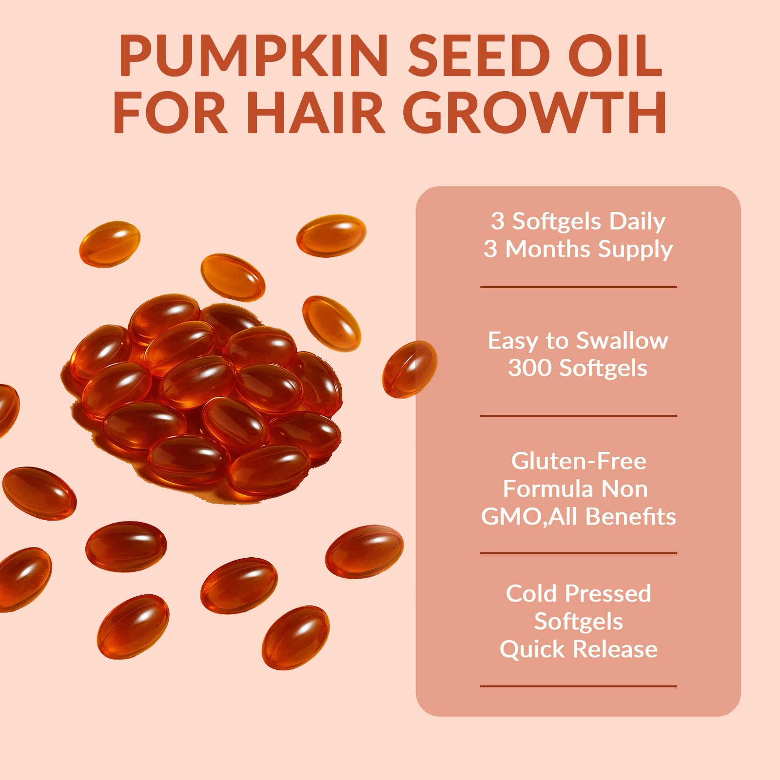 ARSYCHLL Pumpkin Seed Oil & Saw Palmetto Capsules with a measuring spoon