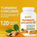 ARSYCHLL Turmeric Curcumin Supplement 1000mg packaging