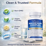 Art anime Magnesium Complex 8-in-1 Capsules with lifestyle background