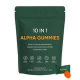 Art anime Shilajit Gummies front view with packaging