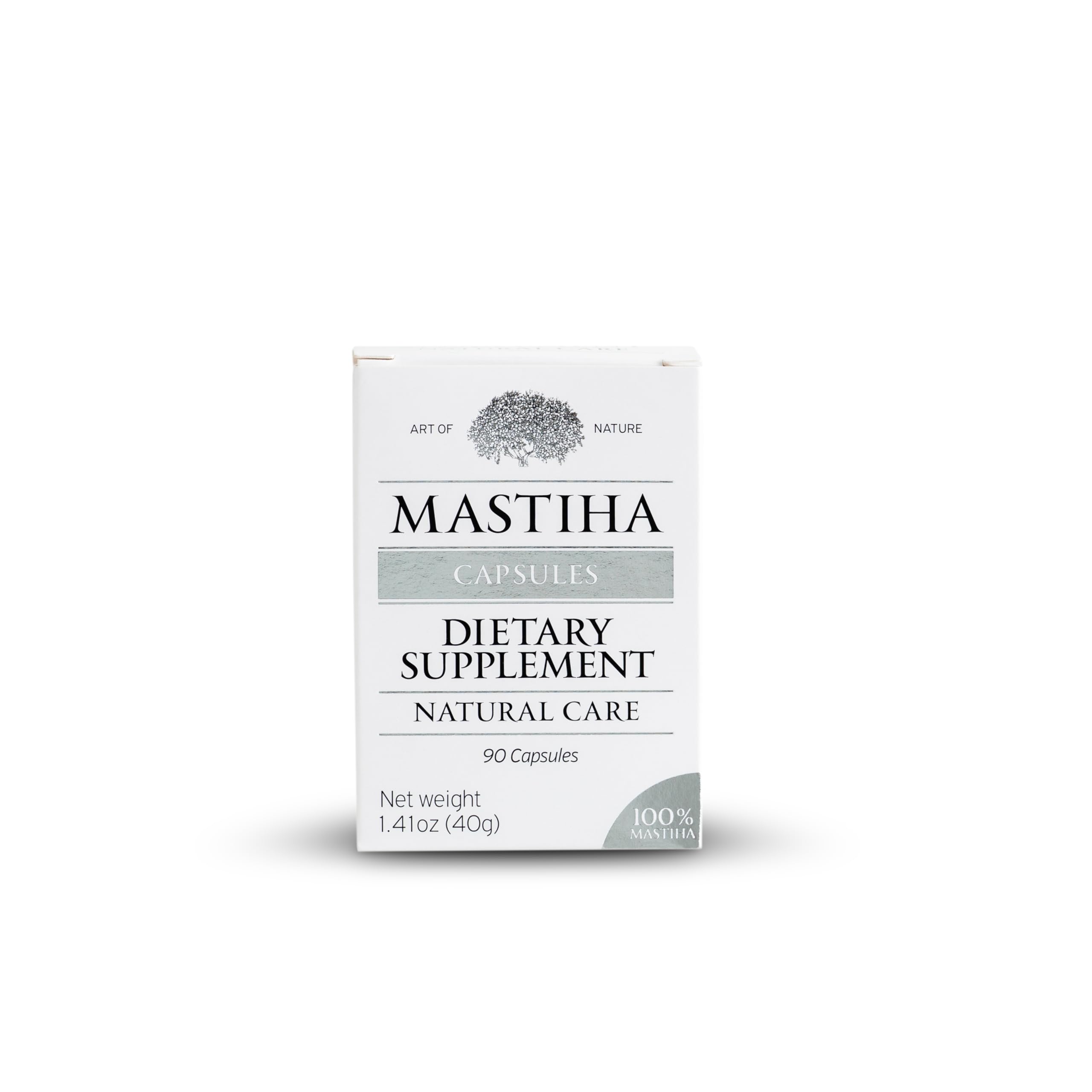 ART OF NATURE MASTIHA Mastiha Capsules packaging side view