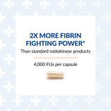 Arthur Andrew Medical Nattokinase Multi-Enzyme Supplement capsule close-up