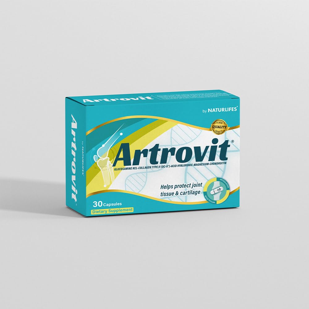 Artrovit Joint Support Supplement 30 capsules front view