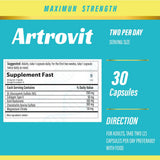 Artrovit Joint Support Supplement ingredients list