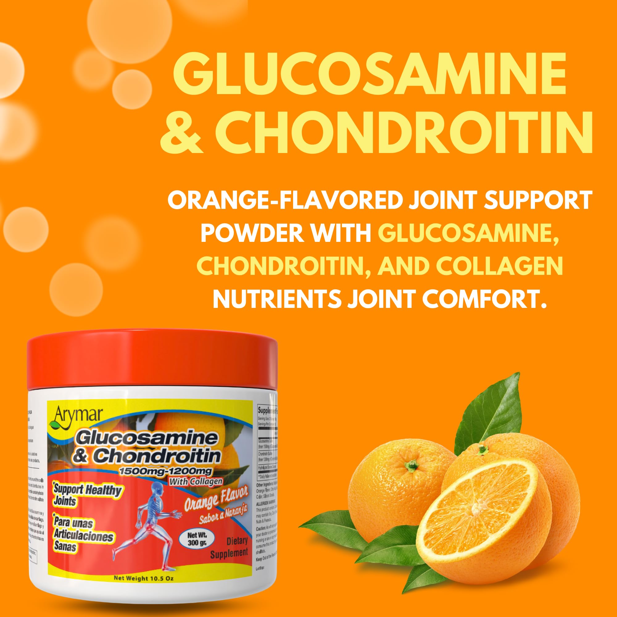 Arymar Chondroitin Supplement in a clean environment