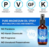 Asahide Magnesium Spray close-up showing label details