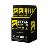 Ascent Clean Creatine Monohydrate 109g front view with packaging