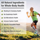 Ascuoli Probiotics 3 in 1 Supplement bottle back view