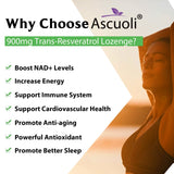 Ascuoli Sublingual Trans-Resveratrol 900 mg Supplement ingredients list