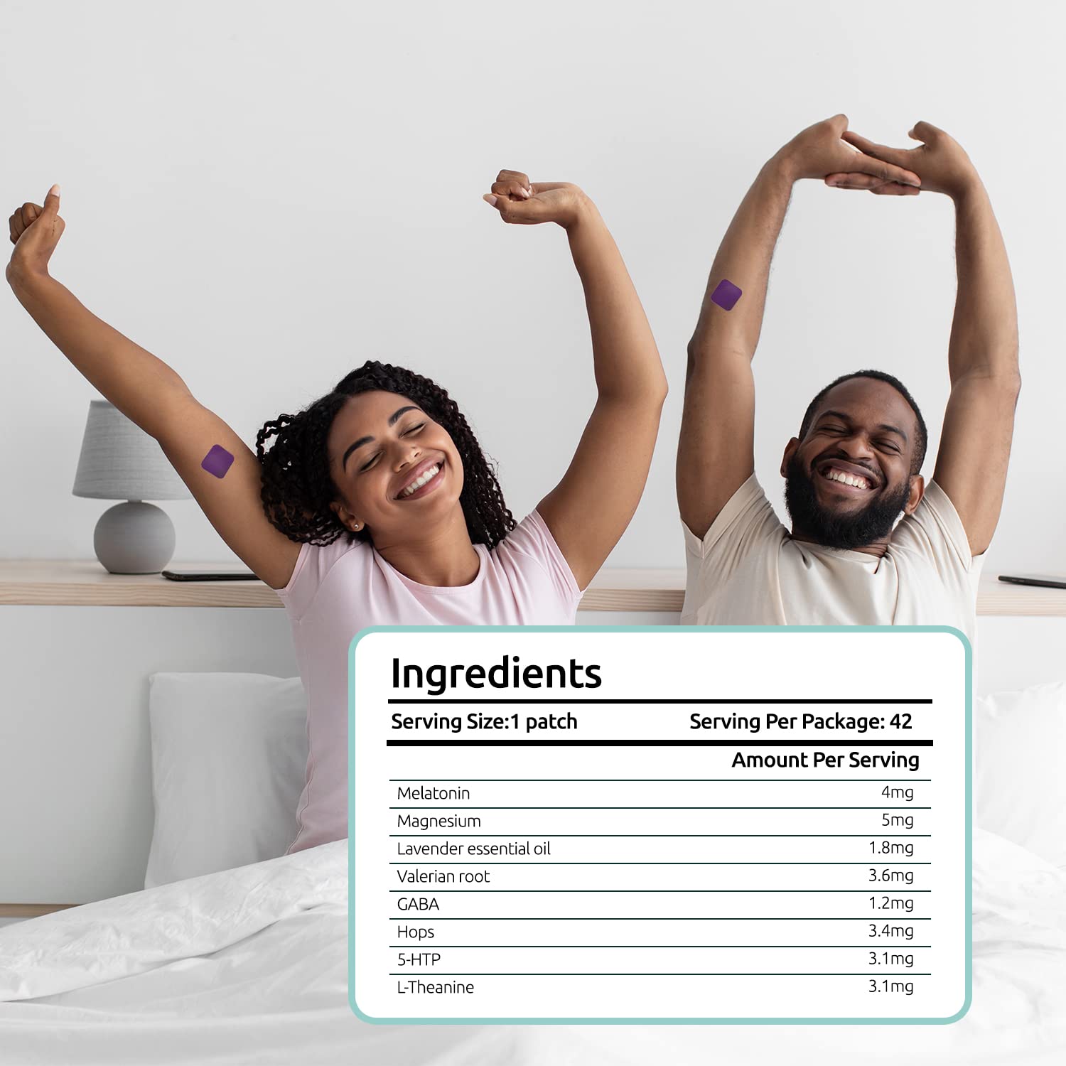 Ashania Sleep Patches product dimensions