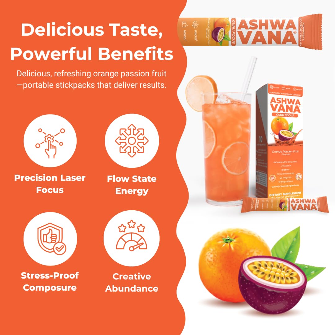 ASHWAVANA Ashwagandha & Rhodiola capsules packaging