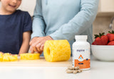 Aspire Nutrition Multi+ Advanced Multivitamin Capsule on a wooden table