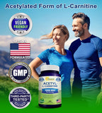 aSquared Nutrition Acetyl L-Carnitine 1000mg bottle side view