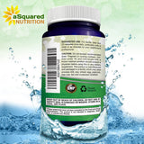 aSquared Nutrition Adrenal Support Capsules opened with some capsules outside
