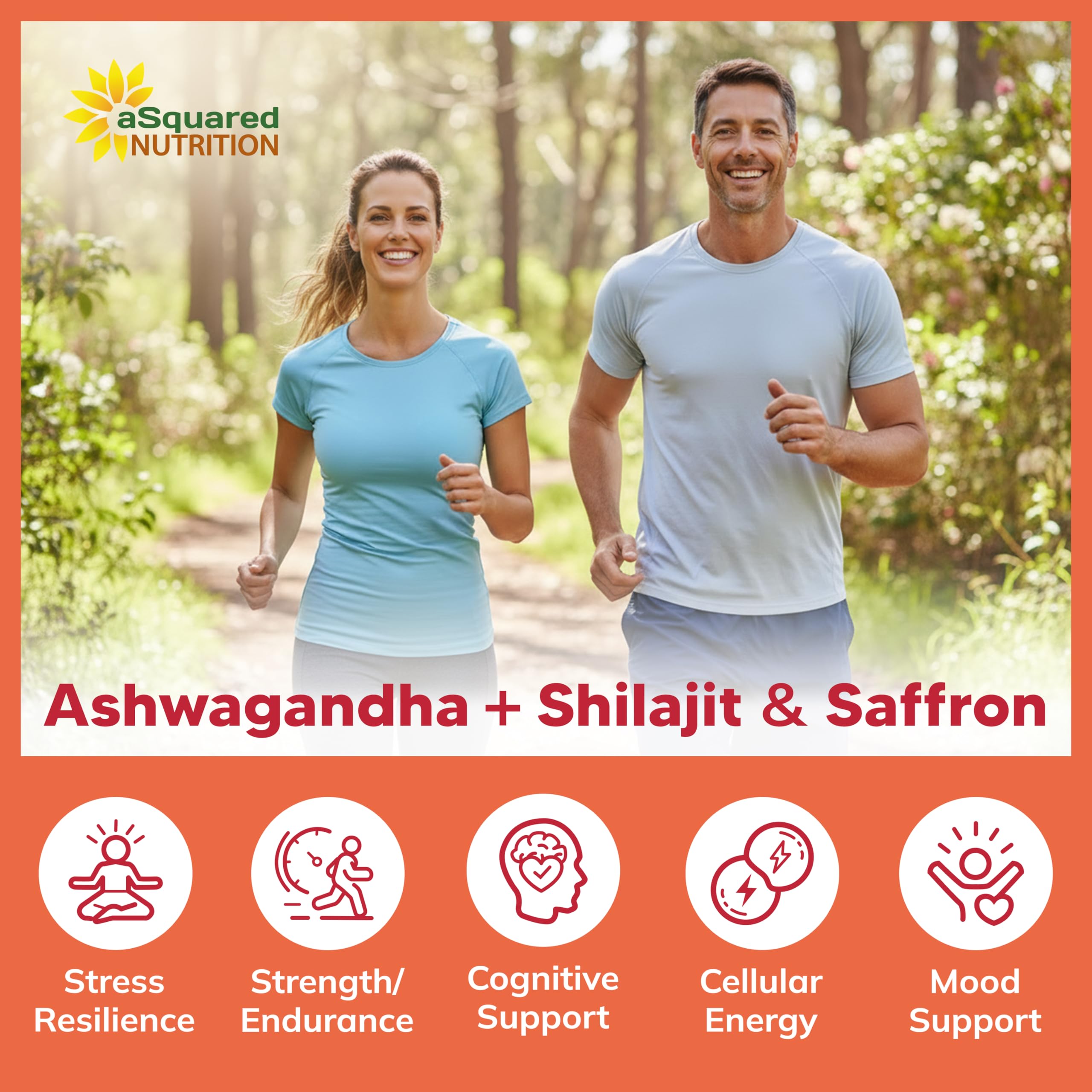 aSquared Nutrition Ashwagandha Supplement 1200mg lifestyle scene