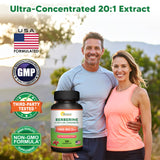 aSquared Nutrition Berberine & Ceylon Cinnamon Supplement side view