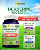 aSquared Nutrition Berberine HCl 1000mg supplement with measuring spoon
