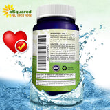 aSquared Nutrition CoQ10 400mg vegetable capsules with natural background