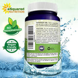 aSquared Nutrition Inositol Supplement capsules on a wooden table