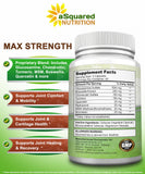 aSquared Nutrition Joint Support Supplement on a wooden table