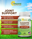 aSquared Nutrition Joint Support Supplement veggie capsules close-up