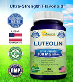 aSquared Nutrition Luteolin 100mg bottle side view