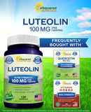 aSquared Nutrition Luteolin 100mg bottle top view