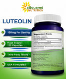 aSquared Nutrition Luteolin 100mg ingredients list