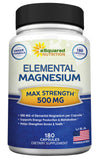 aSquared Nutrition Magnesium 500mg Capsules front view