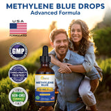 aSquared Nutrition Methylene Blue 10mg bottle side view