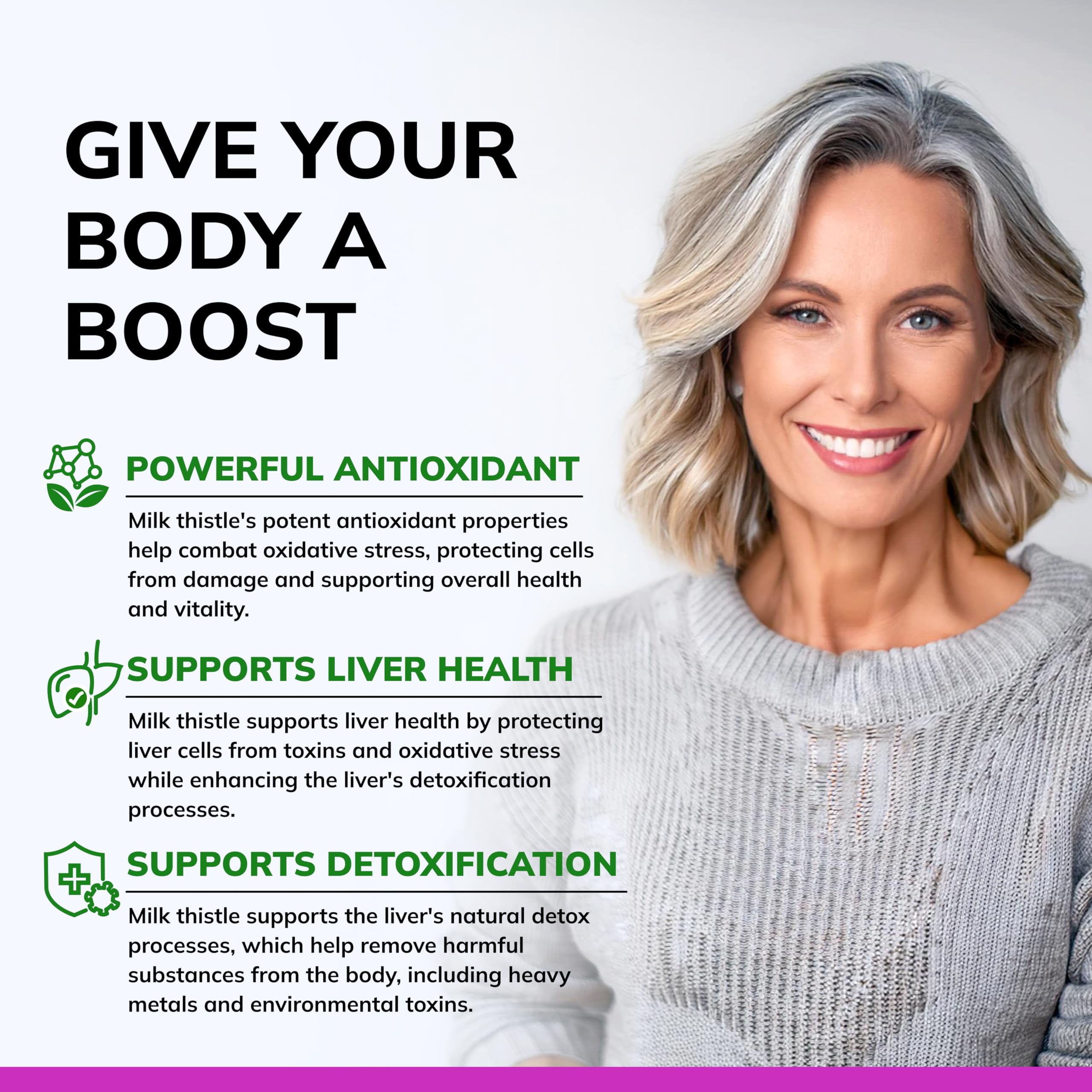 aSquared Nutrition Milk Thistle Extract 250mg ingredients list