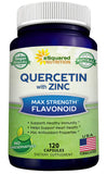 aSquared Nutrition Quercetin Supplement 120 capsules front view