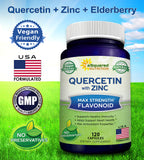 aSquared Nutrition Quercetin Supplement ingredients list