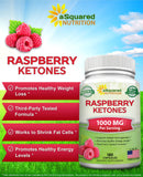 aSquared Nutrition Raspberry Ketones bottle side view