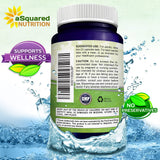 aSquared Nutrition Resveratrol 1000mg bottle with ingredients list