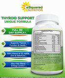 aSquared Nutrition Thyroid Support Supplement bottle with label