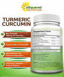 aSquared Nutrition Turmeric Curcumin capsules with measuring spoon