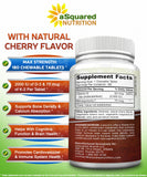 aSquared Nutrition Vitamin D3 & K2 chewable tablets ingredients list