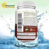aSquared Nutrition Vitamin D3 & K2 chewable tablets with a measuring spoon