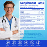 ASSR Calm Magnesium Supplement 300g raspberry-lemon flavour stick pack