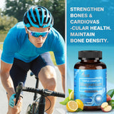 ASSR Magnesium Complex 300mg capsules in a hand