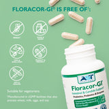 AST Enzymes Floracor-GI Multi-Enzyme Supplement side view